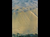 Perou - Petroglyphe de la peninsule du Paracas